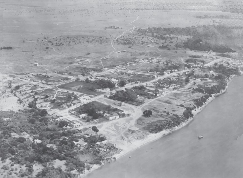 Figura 7 – Primeira fotografia aérea de Boa Vista, 1924. Fonte: Expedição de Hamilton Rice Jr.